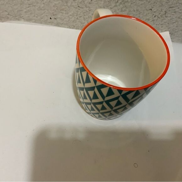 Set 2 Better Homes and Gardens Piers Teal Mug 11 oz VGUC G18 - Picture 5 of 5